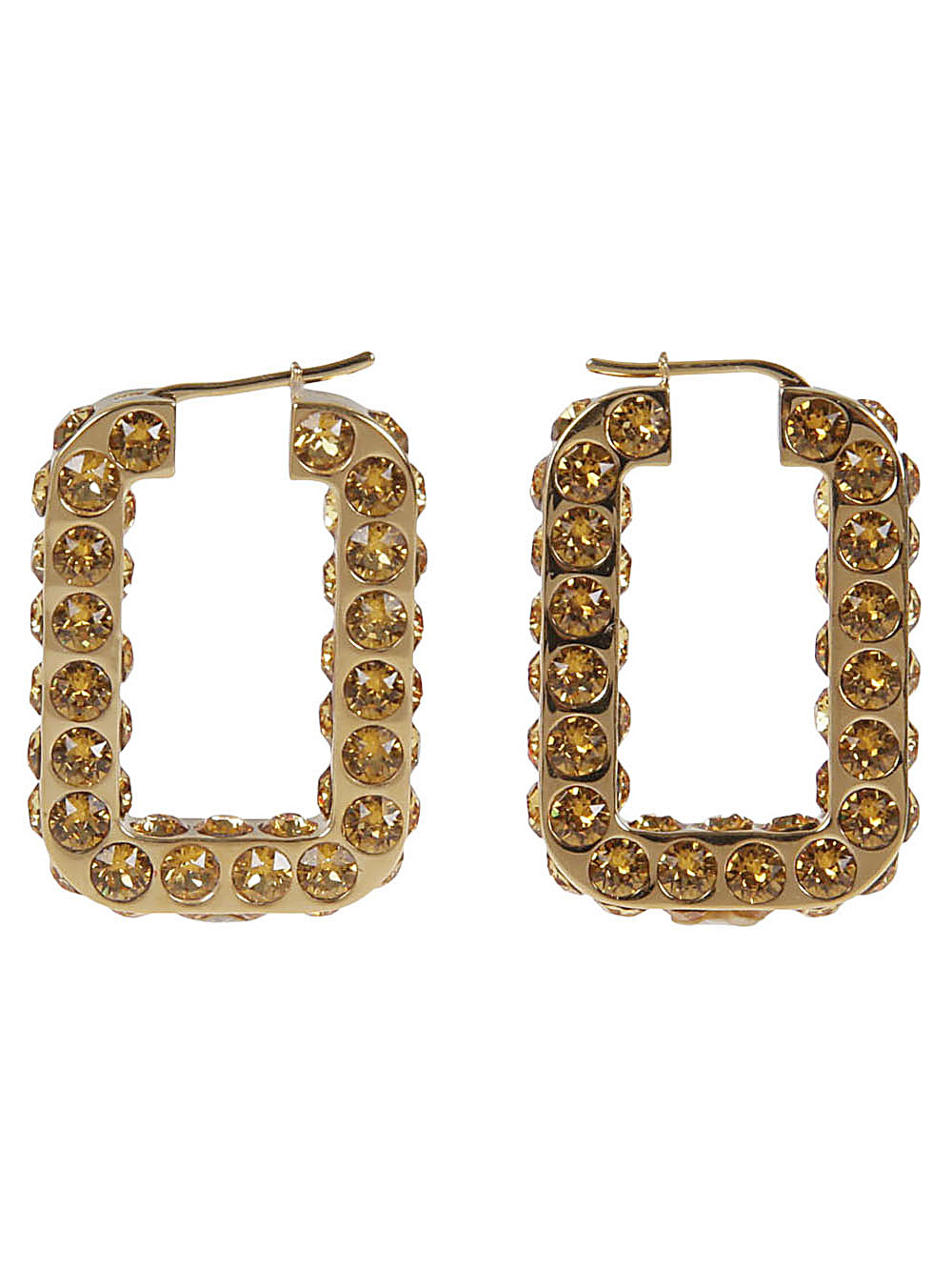 CHARLOTTEHOOPCRYSTALGOLD CHARLOTTE 후프 이어링